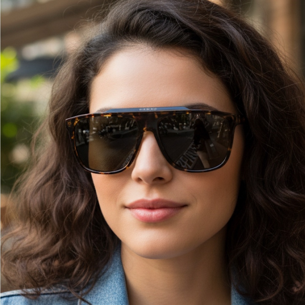 Gucci Sunglasses GG 1039S Unisex Flattop Aviators. NEW w/o Tags - Picture 2 of 12